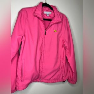 Masters Collection Women’s Pink Jacket- Size: M-Masters Logo